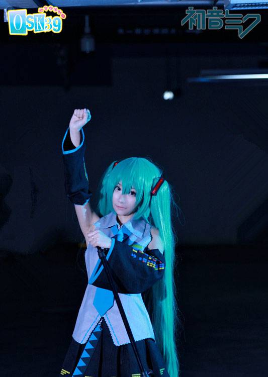 樱花初音图片cos引爆眼球