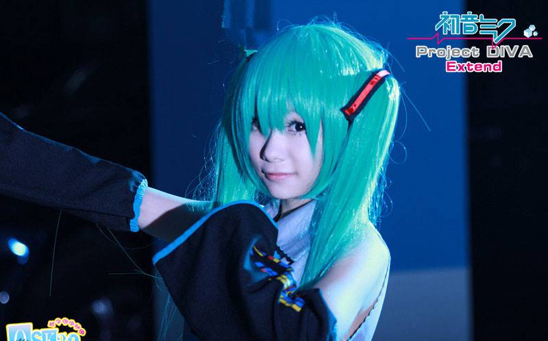 樱花初音图片cos引爆眼球