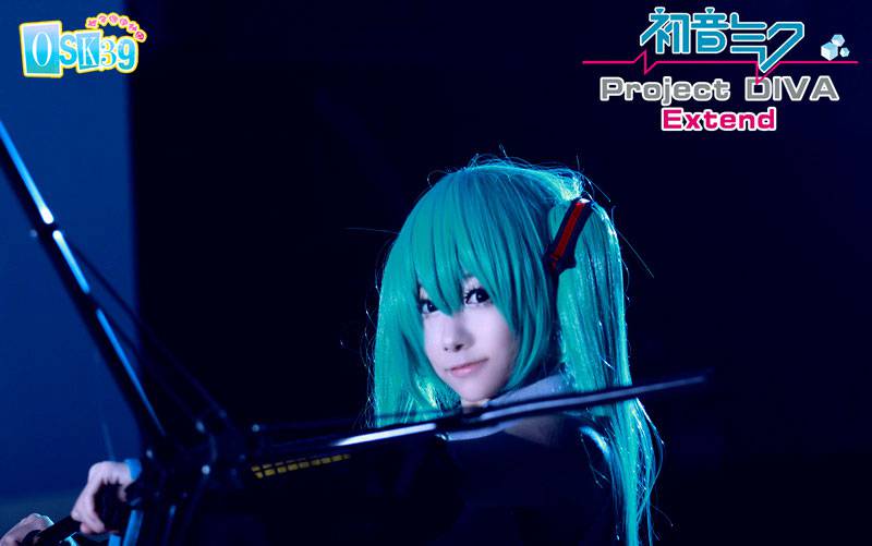 樱花初音图片cos引爆眼球