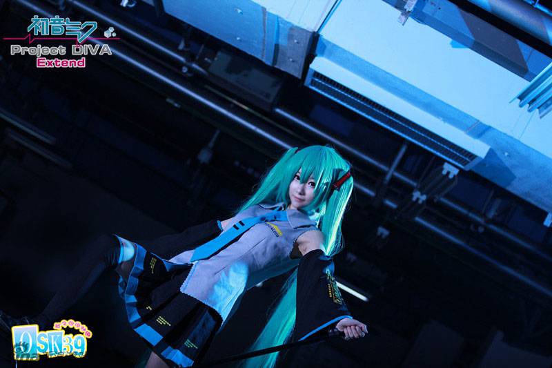 樱花初音图片cos引爆眼球