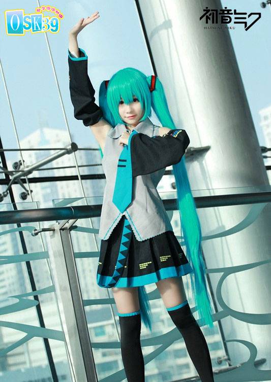 樱花初音图片cos引爆眼球