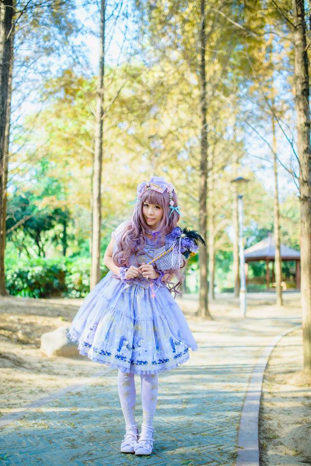 户外迪士尼公主cos图欣赏
