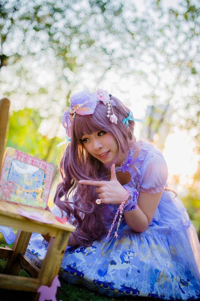 户外迪士尼公主cos图欣赏