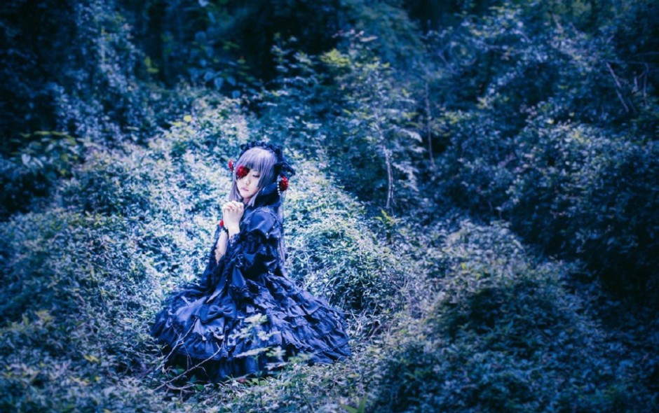 丛林神秘姊颜cos紫萱图片