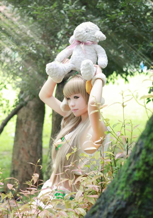 可爱的少女cosplay图片