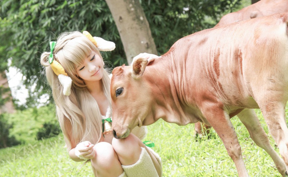 可爱的少女cosplay图片