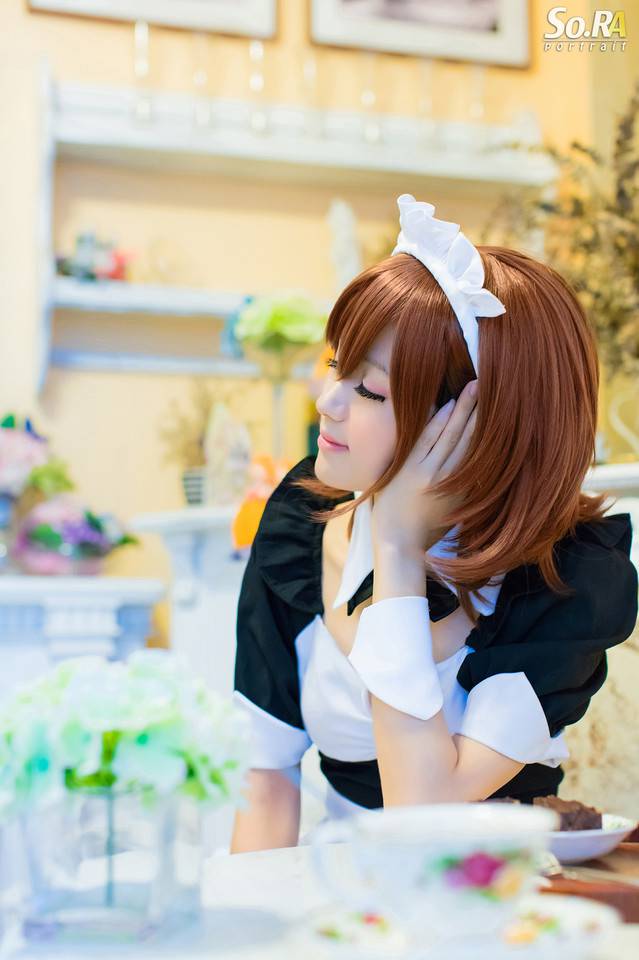 女仆装妹子cos动漫图片