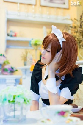 女仆装妹子cos动漫图片