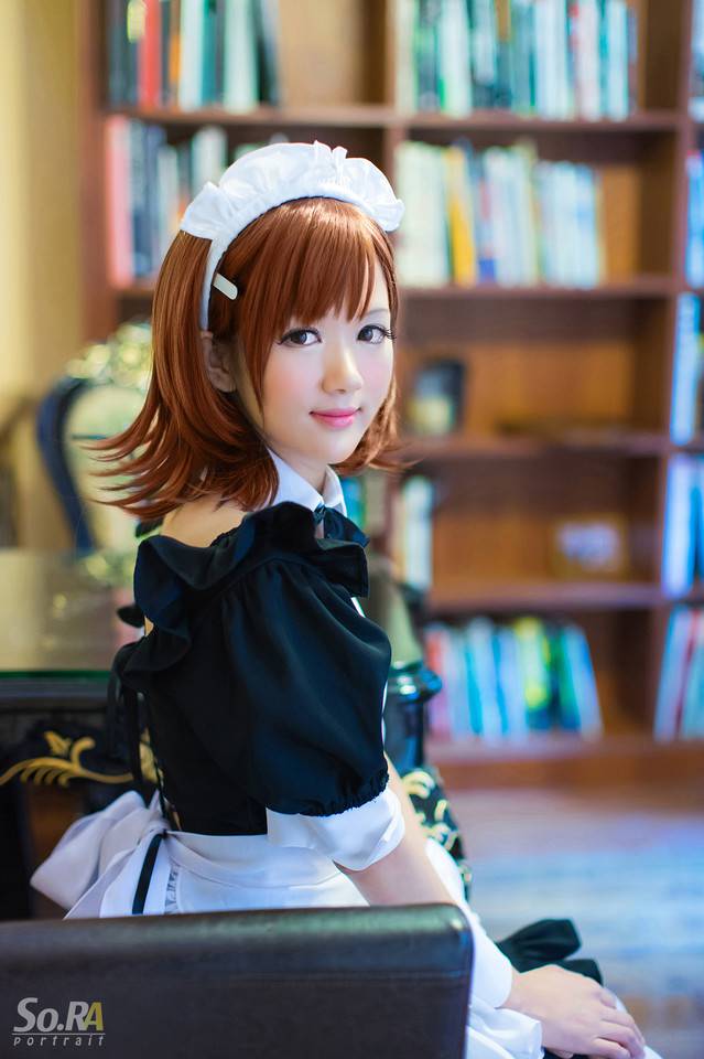 女仆装妹子cos动漫图片