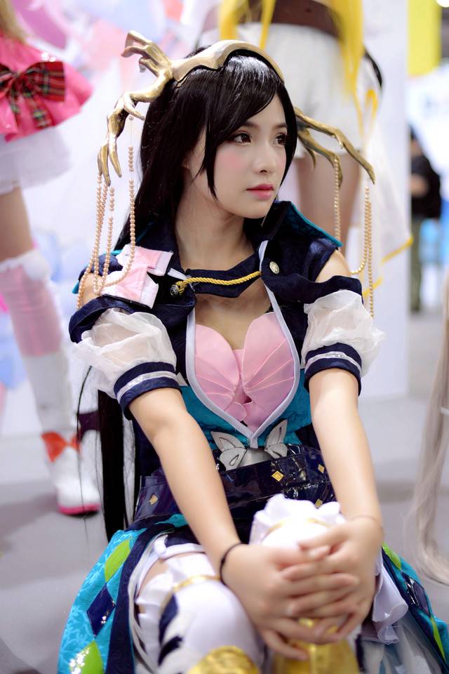 漫展里可爱的cosplay图片