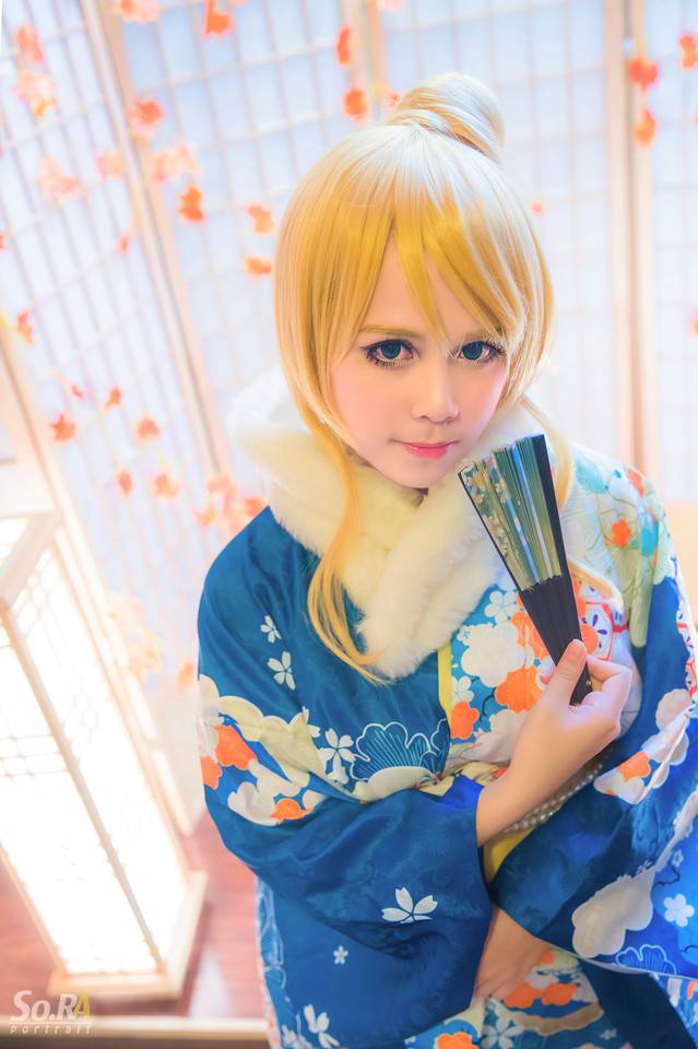 妮可和服觉醒绝美cos图片