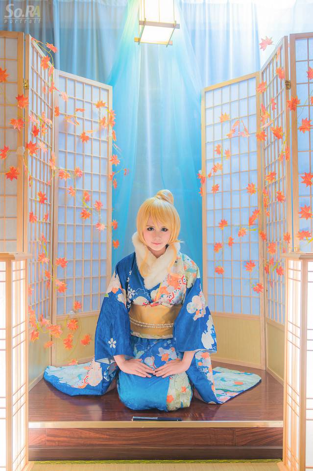 妮可和服觉醒绝美cos图片