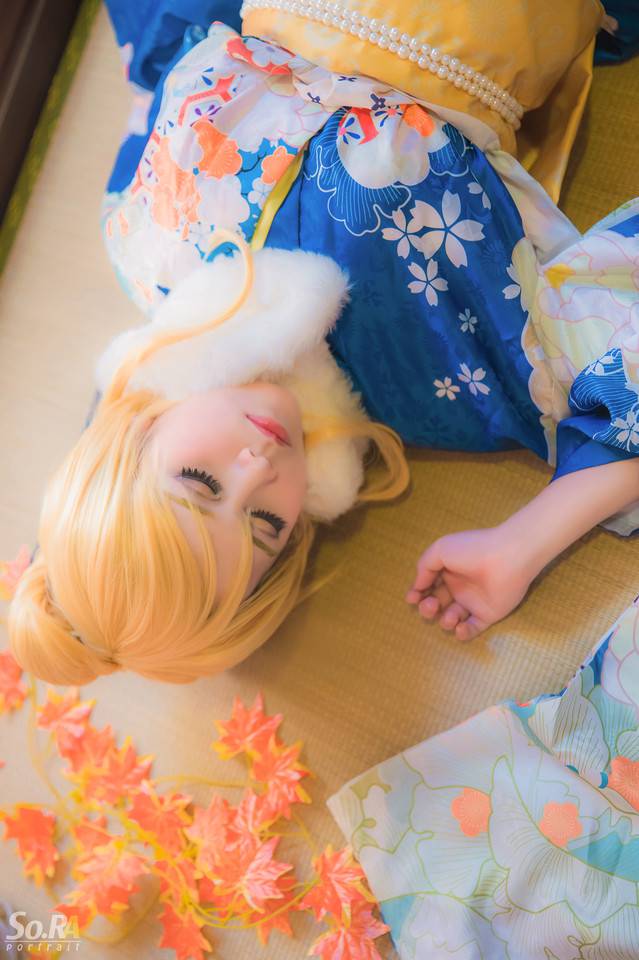 妮可和服觉醒绝美cos图片