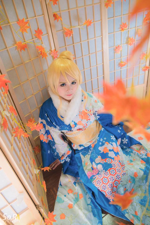 妮可和服觉醒绝美cos图片