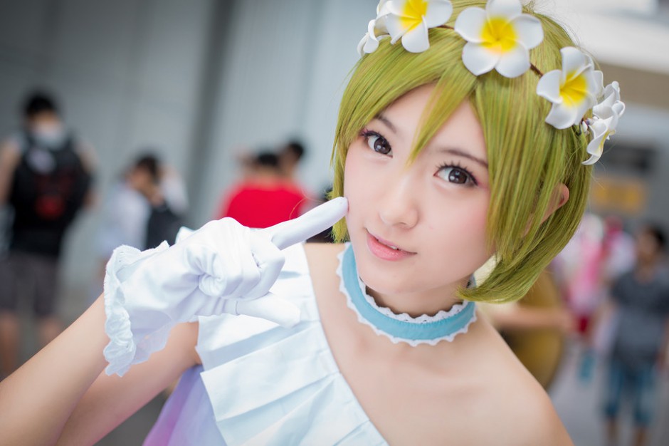 漫展萌妹子cos图