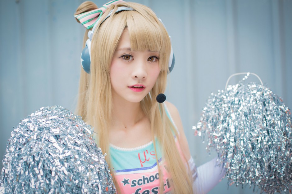 漫展萌妹子cos图