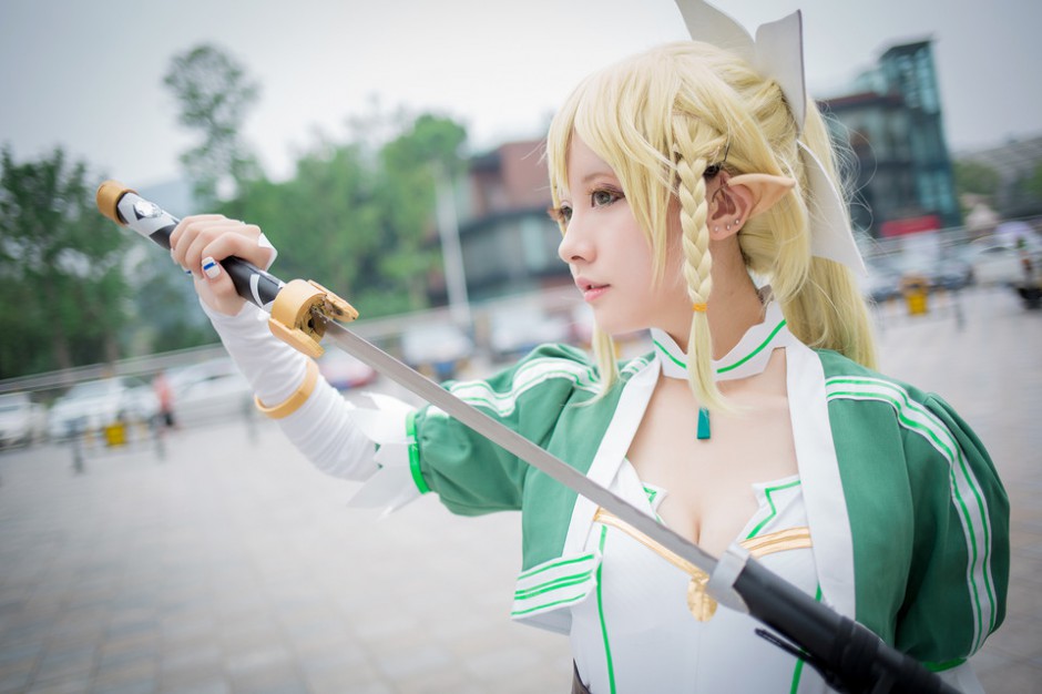 漫展萌妹子cos图