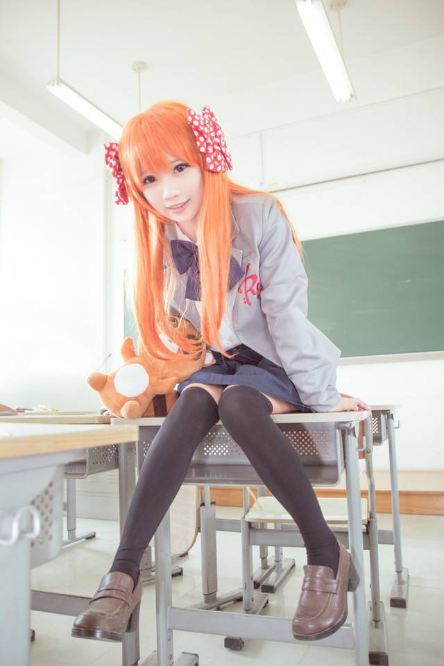 cosplay诱惑校服女生图片
