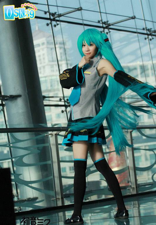 樱花初音图片cos引爆眼球