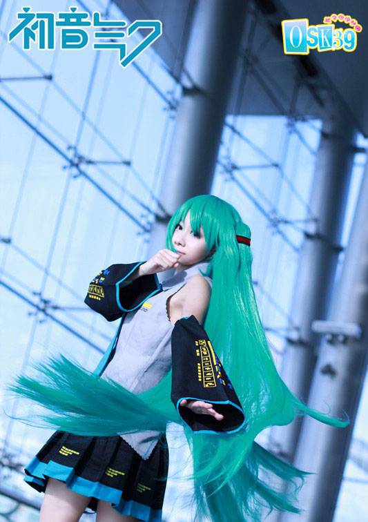 樱花初音图片cos引爆眼球