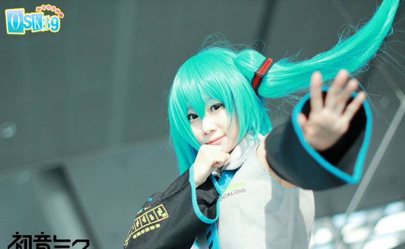 樱花初音图片cos引爆眼球