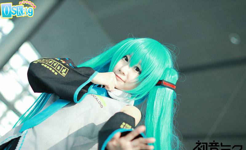 樱花初音图片cos引爆眼球