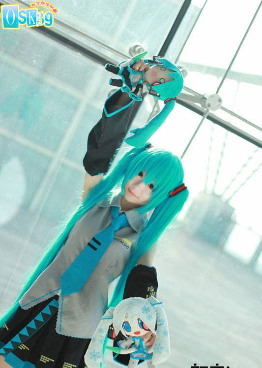 樱花初音图片cos引爆眼球