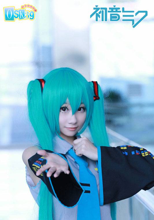 樱花初音图片cos引爆眼球