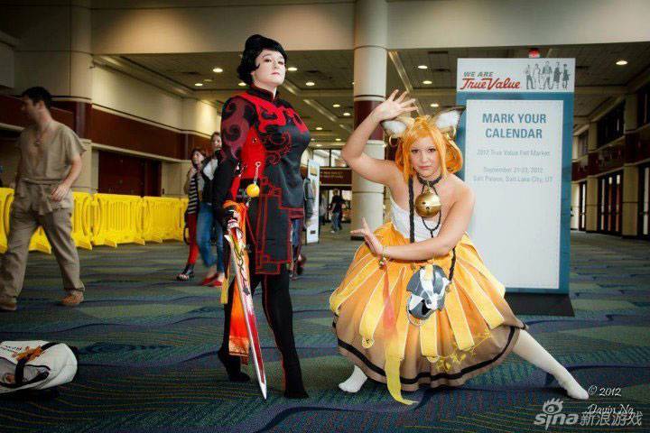 剑灵灵族cos中国漫展图片欣赏