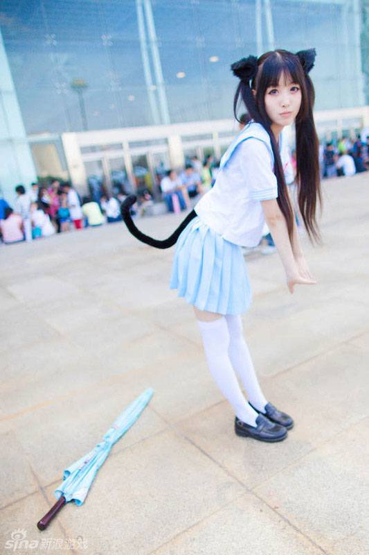 轻音少女和服诱惑cos图片