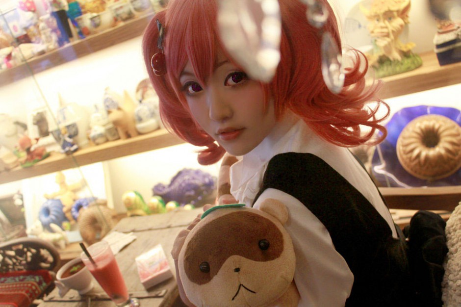 髅髅宫歌留多cos服福利图片