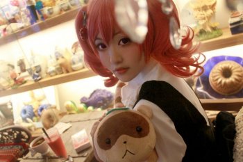 髅髅宫歌留多cos服福利图片