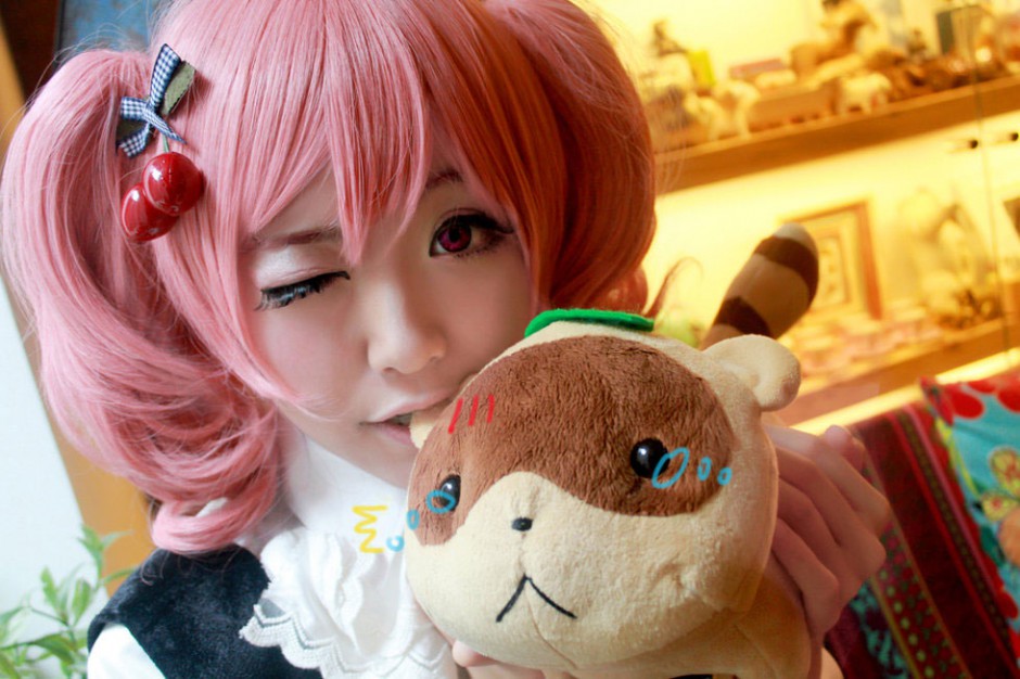 髅髅宫歌留多cos服福利图片