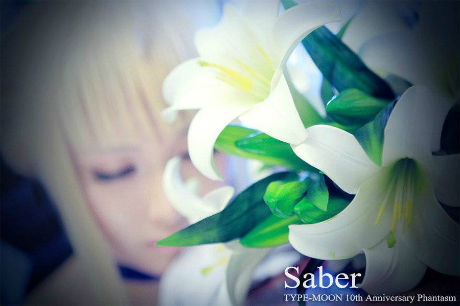 阿尔托利亚·潘德拉贡真人cos福利图