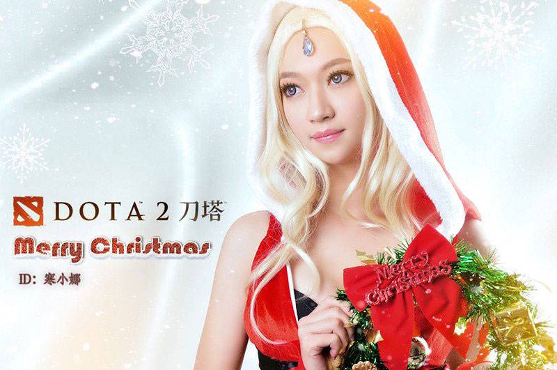 性感妹子圣诞cos福利图集