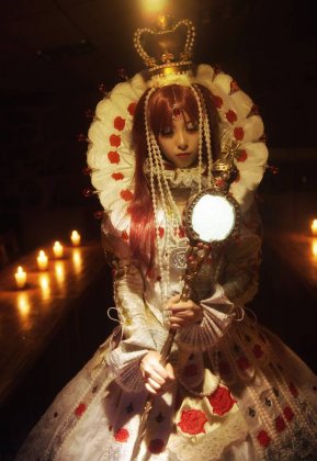 日本美女cosplay冰雪女王图片