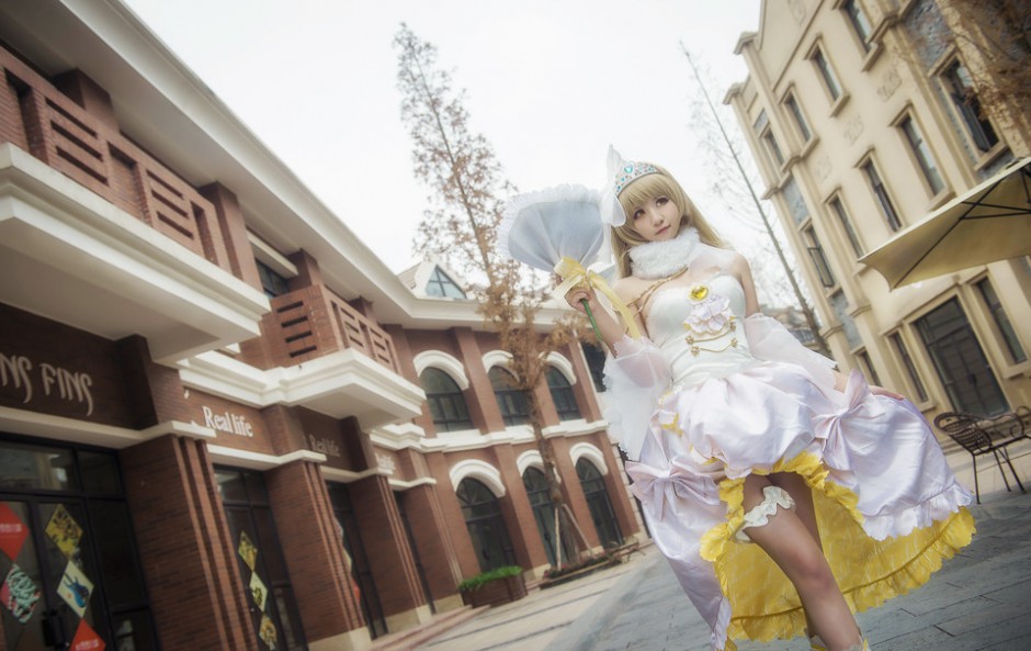 唯美梦幻二次元cos婚礼图片