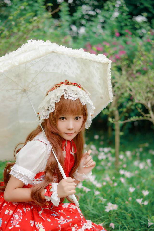 户外福利cos萝莉图