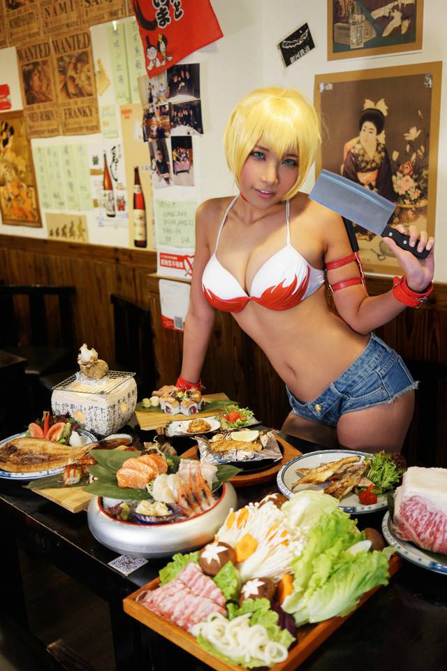 lol真人性感cos福利图片