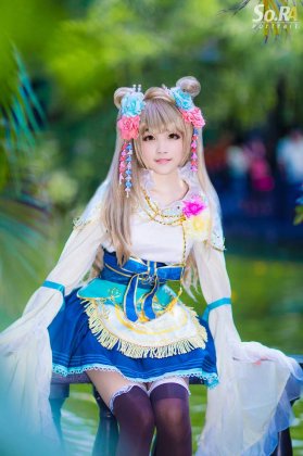 户外南小鸟糖果装cos图片