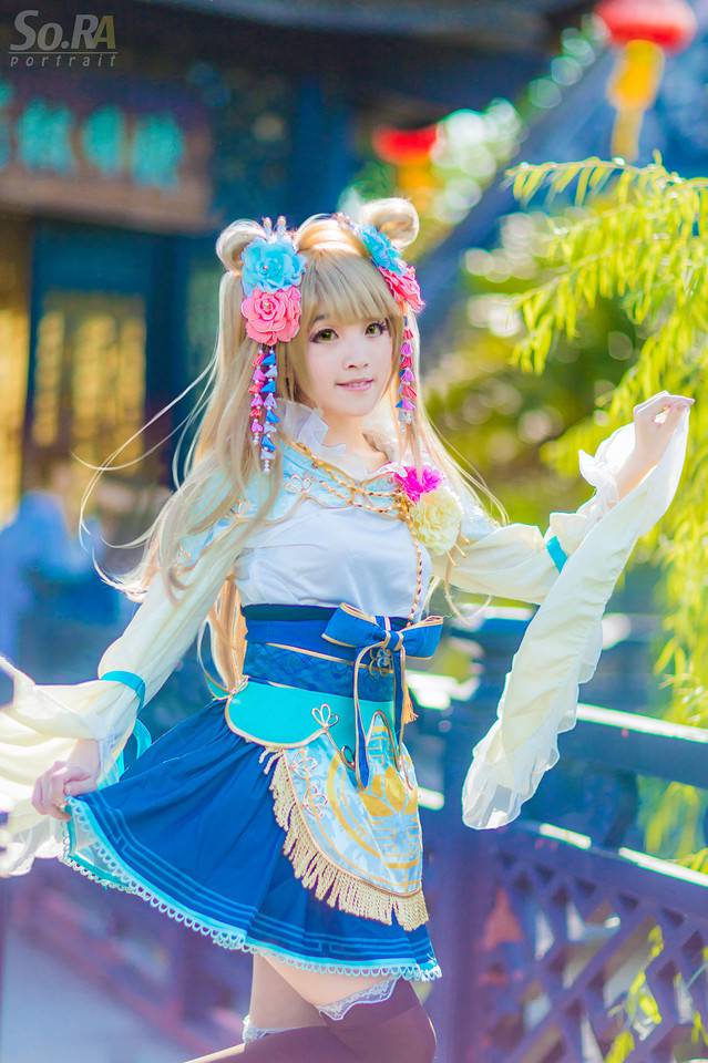 户外南小鸟糖果装cos图片