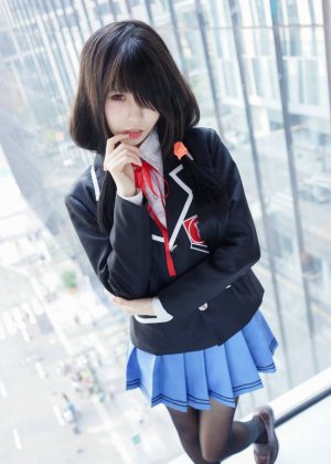 日本cosplay校服女生图片