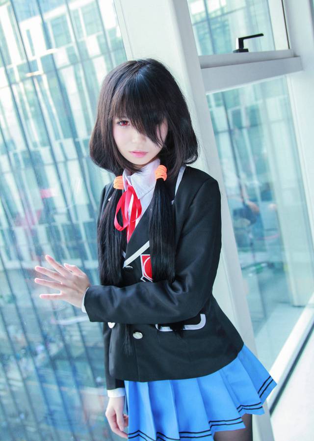 日本cosplay校服女生图片