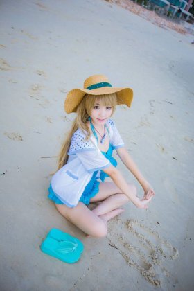 南小鸟海边cosplay图片泳装
