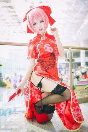 弱音旗袍性感cos图片