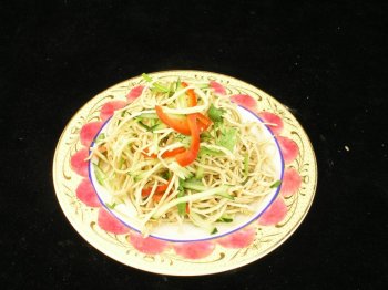 五彩芸丝凉菜系列美食素材图片