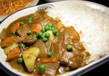 咖哩饭日式韩式美食素材图片