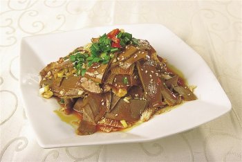 麻辣肺片凉菜系列美食素材图片