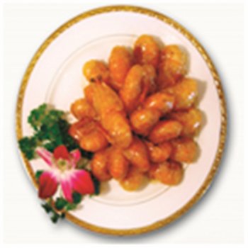 元宝虾中式菜品美食素材图片