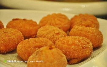 美味香酥南瓜饼图片